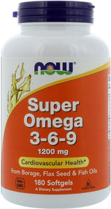 Super Omega 3-6-9 1200mg 180 Softgels (Pack of 2) in Pakistan