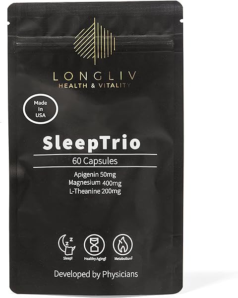 Sleep Trio - Made in USA Magnesium Apigenin L in Pakistan