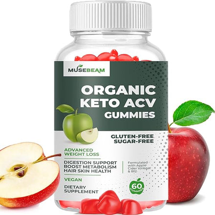 Keto ACV Gummy for Advanced Weight Loss - Gluten Sugar Free Rapid Belly Fat Burner Apple Cider Vinegar Diet Supplement for Men Women (1000MG) in Pakistan