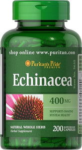 Puritan's Pride Echinacea 400 mg for Health to Support Immune System, 200 Count in Pakistan