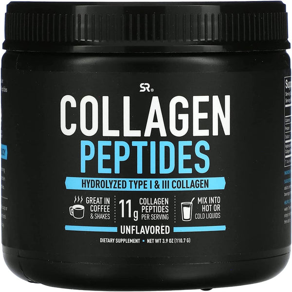 Collagen Peptide Powder Supplement for Joints, Bones, Skin, & Nails