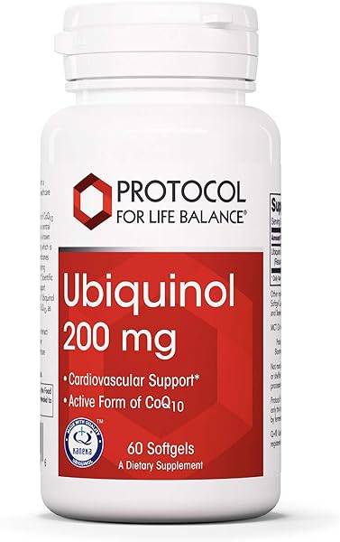 Protocol Ubiquinol CoQ10 200mg - Oxidative Stress Quencher, Cell Energy, Heart Health - 60 Softgels in Pakistan in Pakistan