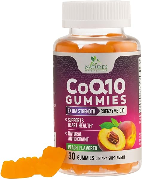 CoQ10 Gummies, CoQ10 100 mg Supplement for He in Pakistan