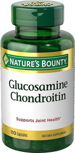 Nature's Bounty Glucosamine Chondroitin Pills and Dietary Supplement, Support Joint Health, 110 Capsules in Pakistan