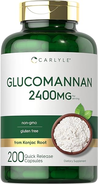 Carlyle Glucomannan Capsules | 200 Count | So in Pakistan