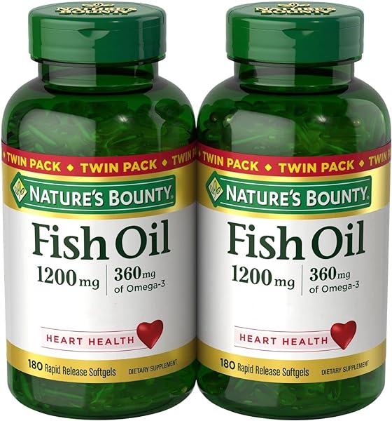 Nature's Bounty Fish Oil, 1000mg, 300mg of Omega-3 in Pakistan in Pakistan