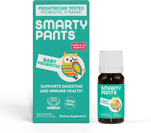 SmartyPants Toddler Formula Daily Gummy Multivitamin: Vitamin C, D3, & Zinc for Immunity, Gluten Free, Omega 3 Fish Oil (DHA/EPA) , Vitamin B6, B12, 90 Count (30 Day Supply)