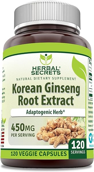 Herbal Secrets Korean Ginseng Root Extract 12 in Pakistan