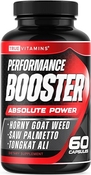 Performance Booster for Men - Enhance Energy, Endurance, Stamina, Strength, Drive & Muscle Growth - Natural Male Enhancing Supplement with Tongkat Ali, Horny Goat Weed & Saw Palmetto - 60 Capsules in Pakistan in Pakistan