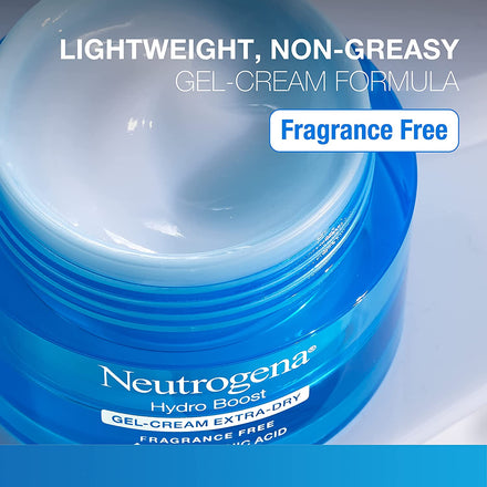 Neutrogena Hydro Boost Face Moisturizer Lotion cream with Hyaluronic Acid for Dry Skin