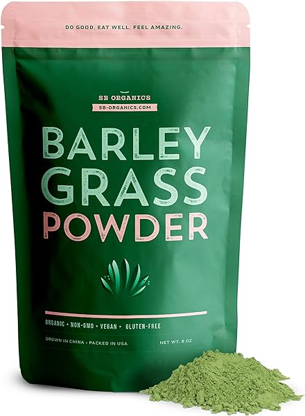 Sun Bay Organics Dehydrated Barley Grass Powder - Non-GMO Gluten-Free - 8 oz. in Pakistan