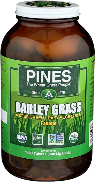 PINES Organic Barley Grass, 1400 Count Tablet in Pakistan
