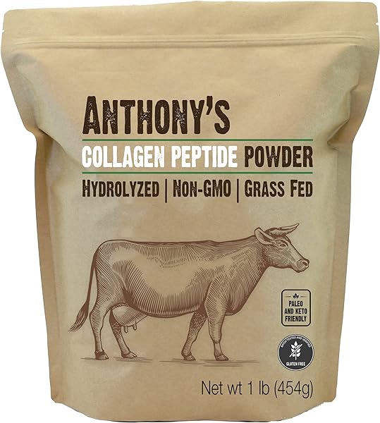 Anthony's Collagen Peptide Powder, 1 lb, Pure in Pakistan