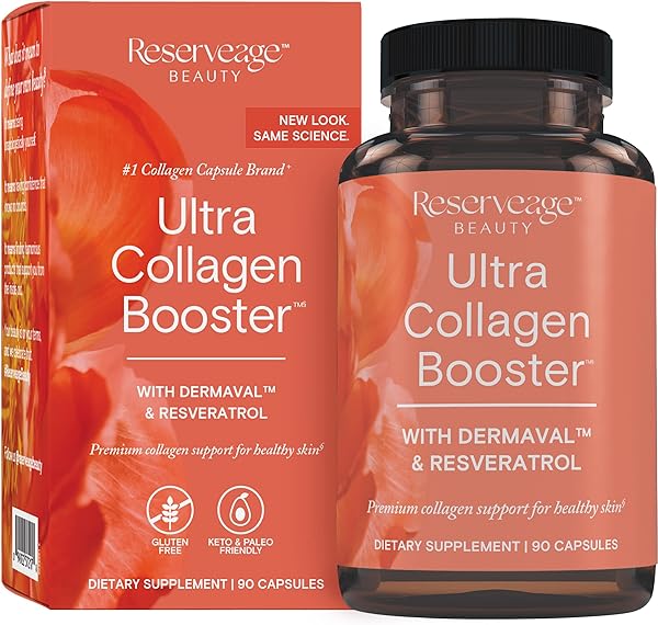 Reserveage, Ultra Collagen Booster, Skin Supplement, Supports Healthy Collagen Production, 90 Capsules in Pakistan in Pakistan