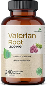 Futurebiotics Valerian Root 1200 MG Promotes Relaxation Non-GMO, 240 Vegetarian Capsules in Pakistan