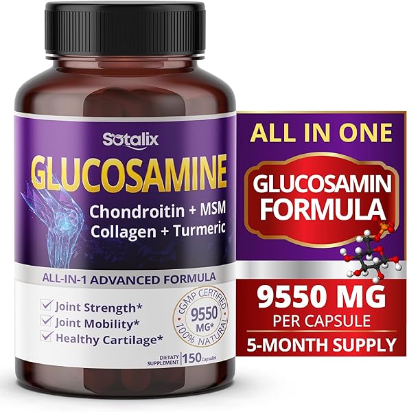 Glucosamine 9,550mg with Chondroitin MSM Coll in Pakistan