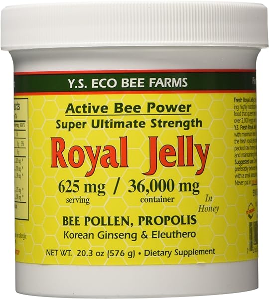 Fresh Royal Jelly + Bee Pollen, Propolis, Ginseng, Honey Mix - 36,000mg Y.S. Org 20.3 oz in Pakistan in Pakistan