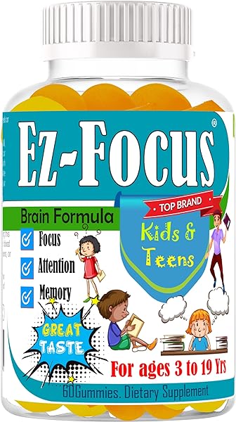 Ez Focus Gummies for Kids Brain Focus Support in Pakistan