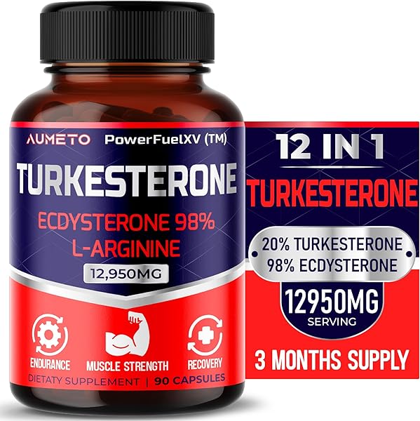 Turkesterone 12950mg w L-Arginine Tongkat Ali in Pakistan