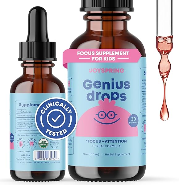 Organic Focus Drops for Kids - Attention and  in Pakistan