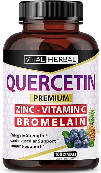 Ultra Quercetin High Purity 98% with Bromelai in Pakistan