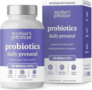 Prenatal Probiotics for Women | 30 Billion CFU, 17 Strains + Organic Prebiotics | Supports Digestion, Gut & Immune Health for Mom & Baby | Womens Probiotic for Pregnancy & Lactation | Vegan Capsules in Pakistan