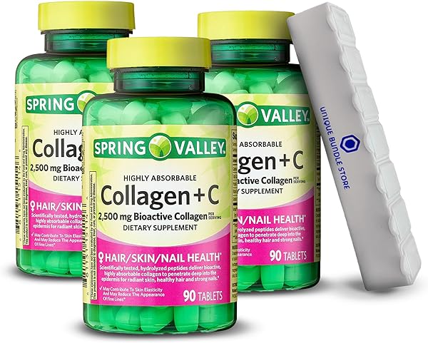 Spring Valley, Collagen Pills, 2,500 mg + C T in Pakistan