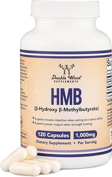 HMB Supplement, Third Party Tested, Made in USA, 120 Capsules, 1000mg per Serving, 500mg per Capsule. in Pakistan in Pakistan