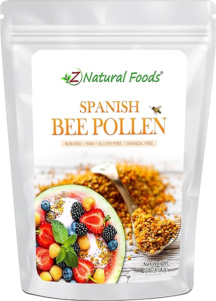 Premium Bee Pollen Granules - Product of Spain | Pleasant Aromatic Sweet Flavor | All Natural Multicolor | 100% Pure, Health Superfood Supplement, Non-GMO, 1lb in Pakistan in Pakistan