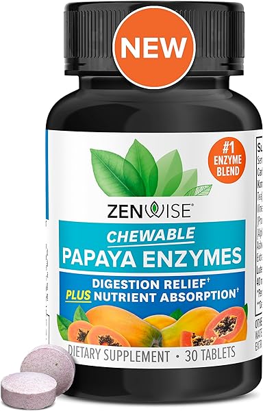 Zenwise Papaya Digestive Enzymes with Bromela in Pakistan