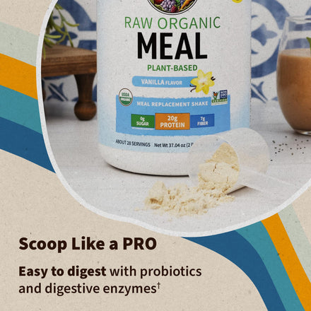 Garden of Life Vegan Protein Powder - Raw Organic Meal Replacement Supplement in Pakistan