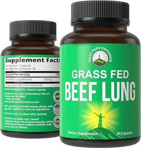 Grass Fed Beef Lung Capsules. Lung Support Supplement. Organs, Glandular, Lung Health Supplements. Desiccated to Retain Nutrients. Pills For Ancestral Lifestyle, Respiratory, Breathing, Cleanse, Detox in Pakistan