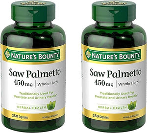 Nature's Bounty Saw Palmetto 450 mg Capsules 250 ea (Pack of 2) in Pakistan