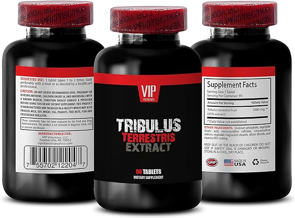 Tribulus Terrestris for Men - TRIBULUS TERRESTRIS FORMULA - Tribulus Terrestris Extract, bodybuilding supplements for muscle growth, muscle booster for man, pre workout pills for men 1 Bottle 90 Tabs in Pakistan in Pakistan