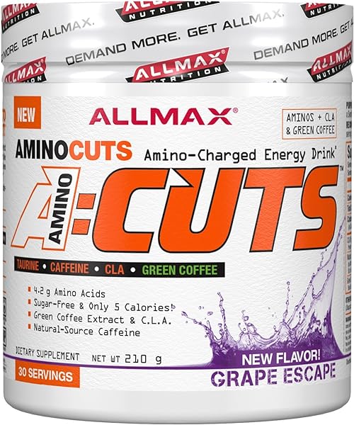 ALLMAX A:CUTS Amino-Charged Energy Drink, Gra in Pakistan