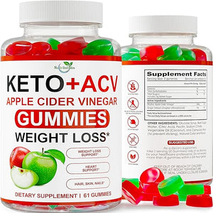 Keto ACV Gummies Advanced Weight Loss - ACV Keto Gummies for Weight Loss - Keto Gummy Supplement for Women and Men - Apple Cider Vinegar for Cleanse - Detox - Digestion - Made in USA in Pakistan