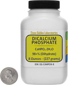 Dicalcium Phosphate [CaHPO4] 98+% USP Grade Powder 8 Oz in a Space-Saver Bottle in Pakistan