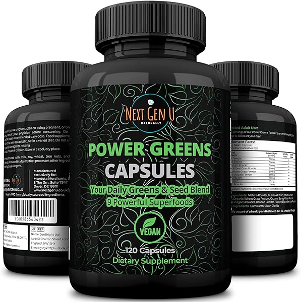 NGU Super Greens Immune System Support 500 mg in Pakistan
