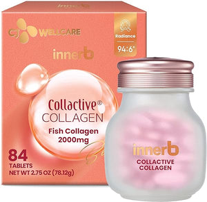 Innerb Collactive Collagen (28 Servings, 4 Weeks) - Superior Skin Rejuvenation. Premium Korean Skincare Supplement by CJ Wellcare. Advanced Collagen-Elastin Complex. in Pakistan