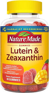 Nature Made Lutein & Zeaxanthin Gummies, Eye and Brain Supplement, 40 Vegan Gummies, 20 Day Supply in Pakistan