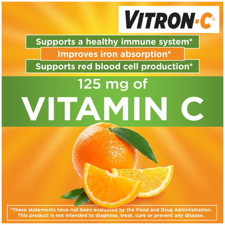 Vitron-C Iron Supplement, Once Daily, High Potency Iron Plus Vitamin C Supplement in Pakistan