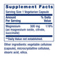 Life Extension Magnesium Caps, 500 mg, magnesium oxide, citrate, succinate, heart health, healthy bones, metabolism support, 100 vegetarian capsules