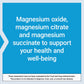 Life Extension Magnesium Caps, 500 mg, magnesium oxide, citrate, succinate, heart health, healthy bones, metabolism support, 100 vegetarian capsules