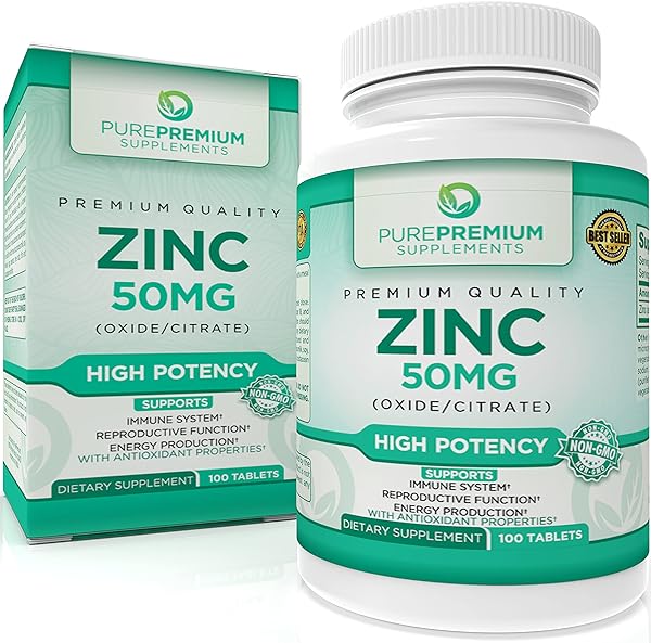 PurePremium Zinc 50mg - Immune Support Zinc S in Pakistan