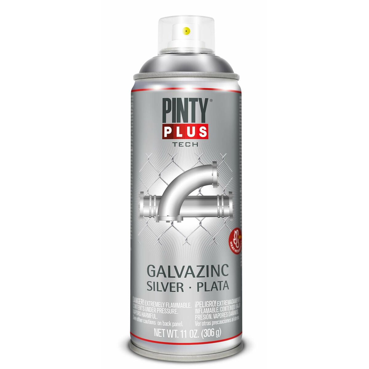 Spray paint Pintyplus Tech Galvazinc SilverIn Pakistan