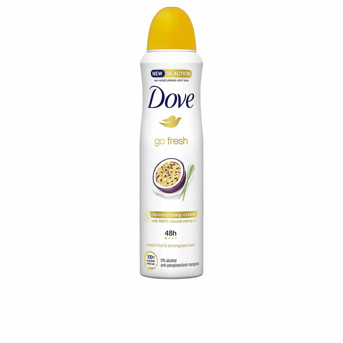 Spray Deodorant Dove Go Fresh Lemon Passion Fruit In Pakistan