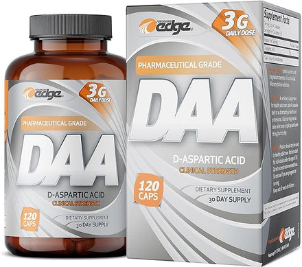 DAA D-Aspartic Acid 3g Daily Dose 30 Day Supply, 120 Capsules in Pakistan