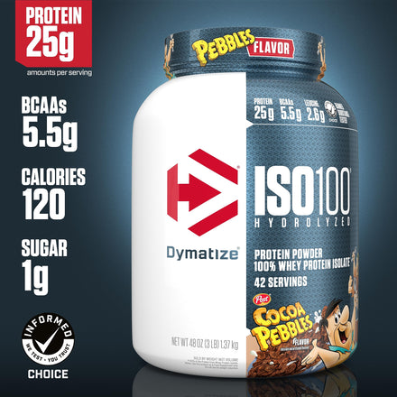 Dymatize ISO100 Hydrolyzed Protein Powder, 100% Whey Isolate , Supplement in Pakistan