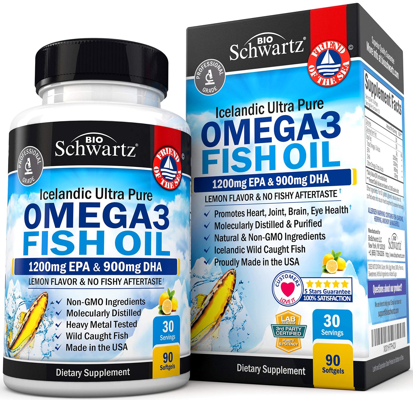 Omega 3 Fish Oil Supplement - DHA Fatty Acid Supplement in Pakistan