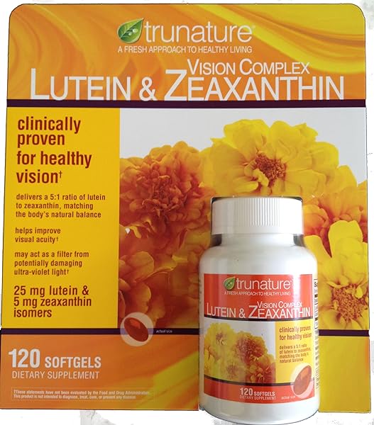 Trunature Lutein and Zeaxanthin Softgels, 120 in Pakistan